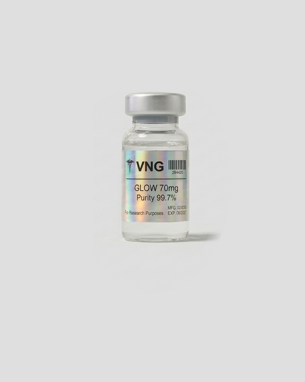 VNG peptide reference material vial