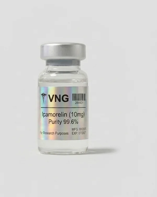 Ipamorelin reference material vial